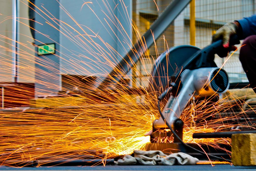 Cutting Metal — Top End Steel Supplies In Pinelands, NT