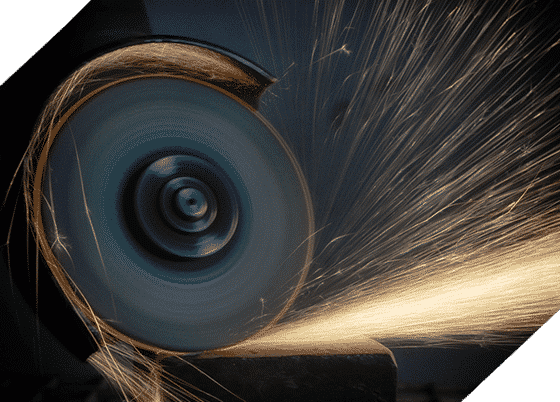 Metal Sawing Close Up — Top End Steel Supplies In Pinelands, NT